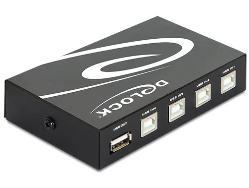 Delock Switch 4-port USB manuell