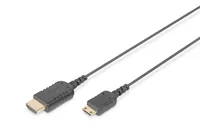 Digitus DB-330121-020-S cavo HDMI 2 m HDMI Type C (Mini) HDMI tipo A (Standard) Nero