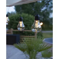 Star Trading Lichterkette GLOW Schwarz - Betriebsart: Batteriebetrieb - Leuchten Kategorie: Lichterkette - Lampensockel: T8 - Leuchtenfarbe: Schwarz - Aussenanwendung: Ja - Lichtfarbe: Warmweiss (WW)