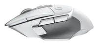 Logitech Gaming-Maus G502 X Lightspeed Weiss - Maus Features: Programmierbare DPI-Einstellung - Daumentaste - Programmierbare Tasten - Scrollrad - Integrierter Speicher - Bedienungsseite: Rechtshänder - Detailfarbe: Weiss - Gewicht: 102 g - Verbindungsart