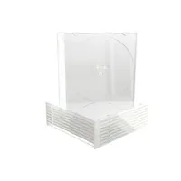 MediaRange CD-Leerhülle schmal für 1 Disc 5.2mm transpa. 10x