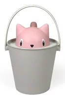 United Pets Futterbehälter Crick Rosa/Grau - Detailfarbe: Rosa - Grau - Tierart: Katze - Produkttyp: Aufbewahrung
