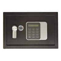 Yale Tresor Value Safe Gäste S, 8.6 l - Widerstandsfähigkeit: Keine Angabe - Schlossart: Tastencode - Nutzinhalt Gesamt: 8.6 l - Detailfarbe: Schwarz - Verwendung Tresor: Möbeltresor - Anzahl Bolzen: 1