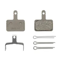 Shimano Bremsbeläge B05S mit Feder und Clip - E-Bike Ready: Ja - Kühlrippen: Nein - Kompatibilität Hersteller: Shimano - Belagmischung: Organisch - Für Bremsenmodell: Deore BR-C501 - BR-M416A - BR-M315 - BR-MT400 - BR-T615 - BR-M3050 - BR-UR300 - BR-TX805
