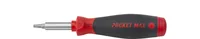 Schraubendreher mit Bitmagazin PocketMax magnetisch
