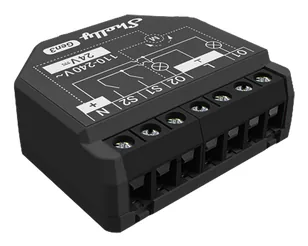 Shelly Relais 2PM Gen3 WLAN max. 16A 2 Kanäle BT Messfunktion Unterputz