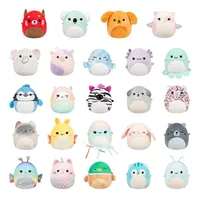 Squishmallows Plüsch Micromallows 6.5 cm assortiert - Plüschtierart: Spieltier - Kategorie: Tier - Altersempfehlung ab: 3 Jahren - Tierart: Verschiedene - Detailfarbe: Mehrfarbig - Höhe: 6.5 cm