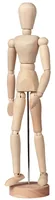 TALENS Gliederpuppe Mann 93400002 30cm, Unlackiertes Holz