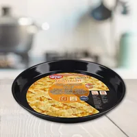 Dr.Oetker Pizzablech Emaille Tradition 32 cm - Breite: 32 cm - Form: Rund - Höhe: 3 cm - Ausziehbar: Nein - Tiefe: 32 cm