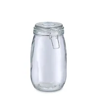 Zeller Present Vorratsglas mit Bügelverschluss 1.45 l - Produkttyp: Vorratsglas - Materialtyp: Glas - Set: Nein - Volumen: 1.45 l - Stapelbar: Nein - Verschlusstyp: Bügelverschluss