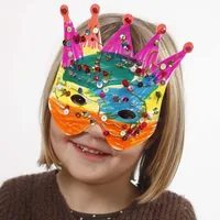 Creativ Company Partyaccessoire Masken 100 Stück - Packungsgrösse: 100 Stück - Produkttyp: Maske - Material: Karton - Detailfarbe: Weiss - Motto: Universal