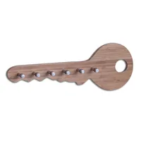 Zeller Present 13590 key cabinet/organizer Aluminium, Bamboo Silver, Wood