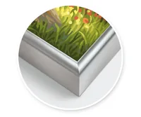 Schipper 605230770 wall frame 500 x 400 mm Rectangle Silver Aluminium