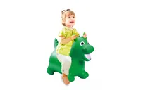 Jamara Hüpftier Drache grün mit Pumpe