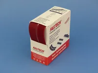 FASTECH Klettband-Box Burgunder - Produkttyp: Klettband - Ausstattung Kabelmanagement: Standard-Klettband zum Nähen - Detailfarbe: Burgunder - Breite: 25 mm - Länge: 5 m - Material: Polyamid (PA)