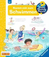 Ravensburger Kinder-Sachbuch WWW Komm mit zum Schwimmen - Sprache: Deutsch - Altersempfehlung ab: 4 Jahren - Einband: Spiralbindung - Anzahl Seiten: 16 - Thema: Wieso? Weshalb? Warum? - Altersgruppe: Kleinkinder