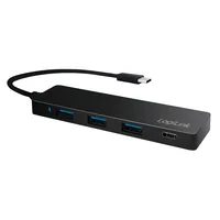 Logilink USB 3.1 HUB 31-port Type-C schwarz