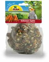 JR Farm Schlemmer-Zapfen für Grosssittiche & Papageien, 195 g - Packungsgrösse: 0.195 kg - Tierart: Ziervogel - Saison: Alljahresfutter - Produkttyp: Snacks