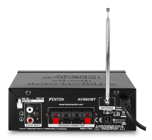 Fenton AV360BT 2.0 channels Black