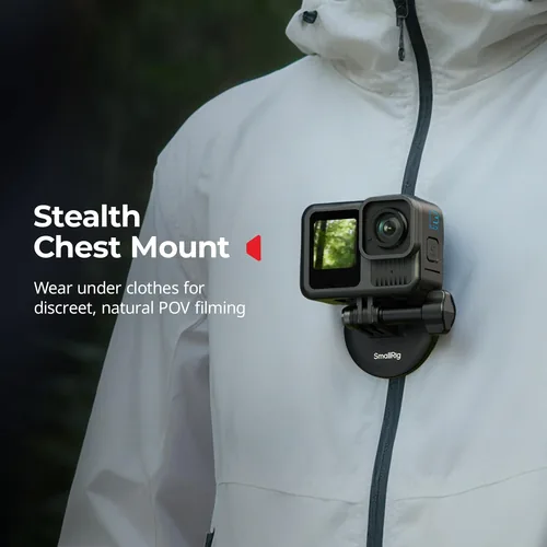 Smallrig Quick Release Nackenstütze für Action-Kameras - Detailfarbe: Schwarz