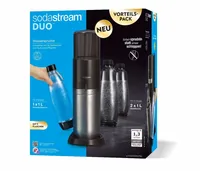 SodaStream DUO Black, Stainless steel