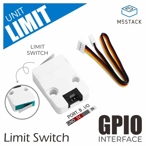 M5Stack Limit Switch Unit - Zubehörtyp: Schalter - Anschlussart: Grove 4-Pin - Set: Nein