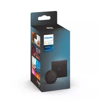 Philips Hue Zubehör Tap Dial Schalter, Schwarz, EU - Detailfarbe: Schwarz - Systemkompatibilität: Hue Bridge erforderlich - Protokoll: ZigBee - Produkttyp: Fernbedienung und Wandtaster - Systemkommunikation: Wireless - System-Kompatibilität: Philips Hue