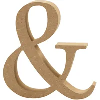 Creativ Company Holzartikel & 1 Stück - Breite: 2 cm - Höhe: 13 cm - Länge: 13 cm - Produkttyp: Symbol