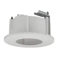 Hanwha Vision Einbaugehäuse SHD-1198FW Weiss 1 Stück - Detailfarbe: Weiss - Verpackungseinheit: 1 Stück - Anwendungsbereich: Indoor - Typ: Einlasskasten - Montage: Eingelassen (UP) - Decke - Vandalenschutz: Nein