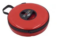 WEDO Hocker SITTOGO NXT Kunststoff, Schwarz/Rot - Tiefe: 26.2 cm - Breite: 26.2 cm - Höhe: 42 cm - Belastbarkeit: 150 kg - Sitzhöhe: 42 cm - Detailmaterial: Kunststoff