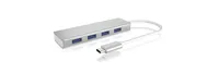 ICY BOX IB-HUB1425-C3 USB 3.2 Gen 1 (3.1 Gen 1) Type-C 5000 Mbit/s Silver