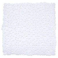 Wenko Duschwanneneinlage Paradise Weiss - Breite: 54 cm - Länge: 54 cm - Detailfarbe: Weiss - Detailmaterial: Kunststoff - Grundmaterial: Kunststoff