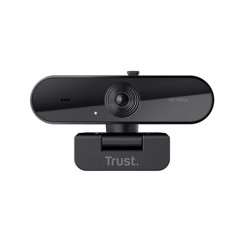 Trust Webcam TW-200 Full HD - Eingebautes Mikrofon: Ja - Schnittstellen: Type-A USB 2.0 - Webcam Auflösung: 1920 x 1080 (Full HD)