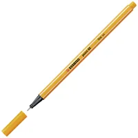 STABILO Fineliner point 88 Orange - Strichstärke: 0.4 mm - Set: Ja - Verpackungseinheit: 1 Stück - Eigenschaft-Stift: Keine - Anwender: Schule - Erwachsene - Kinder - Fasermaler & Fineliner Art: Fineliner