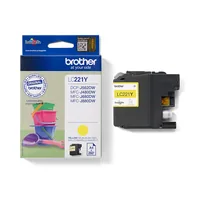 Brother LC221Y cartuccia d'inchiostro 1 pz Originale Giallo