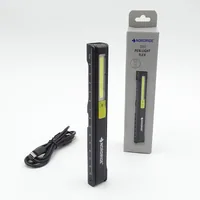 Nordride Handleuchte Pen Light Flex 200 lm, IP54, mit Magnet - Leuchten Kategorie: Handleuchte - Anwendungsbereich: Inspektion - Werkstatt - Indoor - Bau - Leuchtmittel mitgeliefert: Ja - Zusätzliche Ausstattung: Magnet - Leuchtmittel: LED - Schutzklasse: