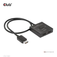 Club 3D 2-Port Signalsplitter CSV-1384 - Anzahl Ports: 2 - Schnittstellen: 2x HDMI - Signalverstärkung: Passiv