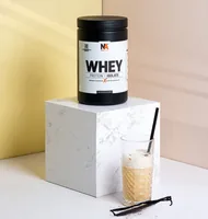 NUTRIATHLETIC Whey Protein Isolate Vanille 800 g - Produktionsland: Schweiz - Anwendungszweck: Muskelaufbau - Kraft - Ausdauer - Einnahme: Nach Aktivität - Gewicht pro Einheit: 800 g - Verpackungseinheit: 1 Stück - Sportart: Fitness