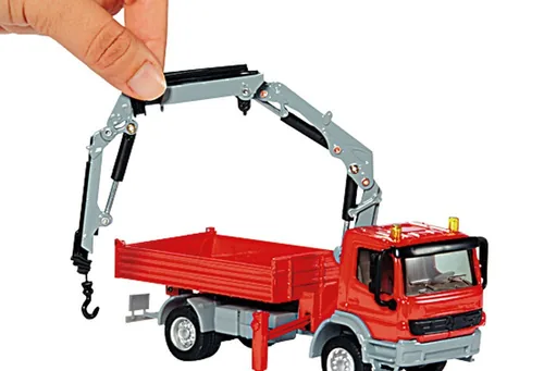 SUPER Mercedes Atego mit Kran, Modellfahrzeug