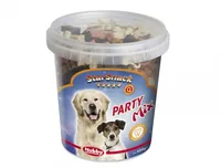 Nobby Leckerli StarSnack Party Mix Dose, 500 g - Snackart: Leckerli - Tierbedürfnis: Kein besonderes Bedürfnis - Geschmacksrichtung: Fleischerzeugnis - Zertifikate: Keine Zertifizierung - Fleischsorte: Fleischerzeugnis - Futtereigenschaft: Ohne Zuckerzusa