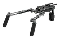 SmallRig SR007 Pro camera rig Acrylonitrile butadiene styrene (ABS), Aluminium, Foam, Polycarbonate (PC), Polyurethane (PU), Silicone, Stainless steel Black