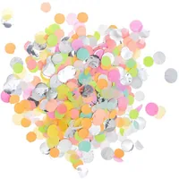 Rico Design Streudeko Neon 20g - Motiv: Ohne Motiv - Material: Papier - Detailfarbe: Neongelb - Neongrün - Neonpink