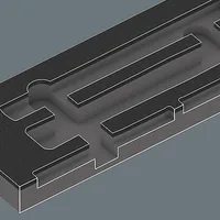 9782 Schaumstoffeinlage Hammer-Set 1, 6?teilig (schwarz/grau, in Schaumstoffeinlage für Werkstattwagen)