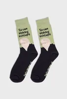 Swissmeme Socken Seven sinking schteps, Grösse 37-42 - Produkttyp Geschenke: Socken - Empfänger Geschenke: Für Männer - Für Frauen - Anlass: Weihnachten - Geburtstag - Fun