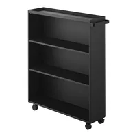 Yamazaki Regal Tower Schwarz - Eigenschaften: Keine Eigenschaft - Zertifikate: Keine Zertifizierung - Breite: 59 cm - Höhe: 70 cm - Tiefe: 15.6 cm - Detailfarbe: Schwarz