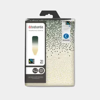 Brabantia Bügelbrettbezug C 124 x 45 cm Grün/Beige - Bügelbrettbezug: Baumwolle (CO) - Zubehörtyp: Bügelbrettbezug - Detailfarbe: Beige - Grün - Breite max.: 45 cm - Material: Baumwolle - Länge max.: 124 cm