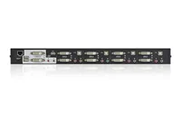 ATEN USB DVI Dual View KVMP Switch CS1644A - KVM-/Audio-/USB-Switch - 4 Anschlüsse