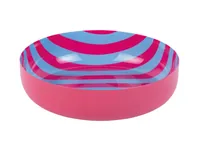 present time Schale Bowl Animado Small, Bright pink / Soft blue - Unterteilungsmöglichkeit: Nein - Material: Eisen - Detailfarbe: Hellblau - Pink - Set: Nein - Form: Rund