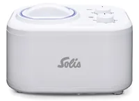 Solis Eismaschine Gelatissima 1 l, Weiss - Glacesorte: Softeis - Sorbet - Füllmenge: 1 l - Nachfüllöffnung: Keine Angaben - Detailfarbe: Weiss