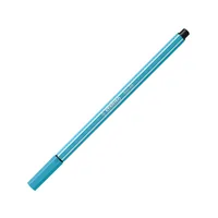 STABILO Fasermaler Pen 68 Azurblau - Strichstärke: 1 mm - Set: Nein - Verpackungseinheit: 1 Stück - Eigenschaft-Stift: Keine - Anwender: Schule - Erwachsene - Kinder - Fasermaler & Fineliner Art: Filzstift